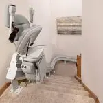 Bruno Elan Stair Lift (Adjustable seat, arms, footrest)