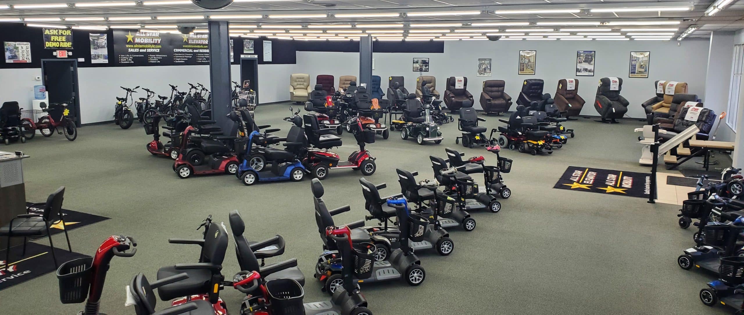 All Star Mobility, LLC - Eau Claire - Showroom